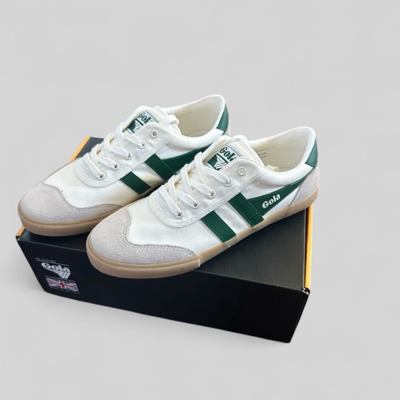 GOLA Badminton sneaker in green/white 7.5 New - Picture 2 of 9